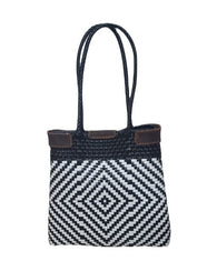 Bolsa Artesanal Plástico Hecha A Mano Para Dama  Bolso Tote