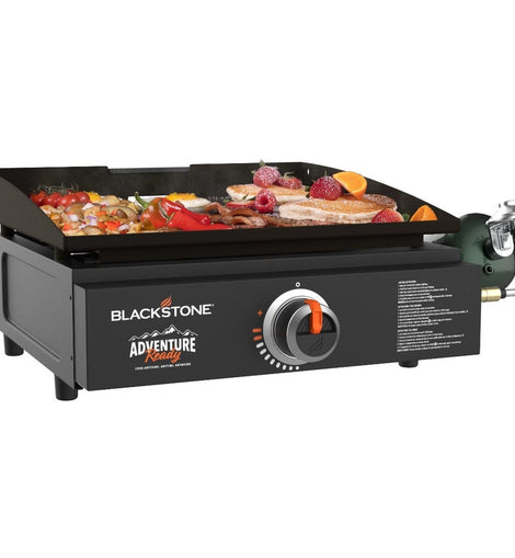 Plancha De Mesa Exteriores Blackstone Adventure Ready De 17 Parrilla Parrilleta Plancha Extendida Plancha Caliente Gas