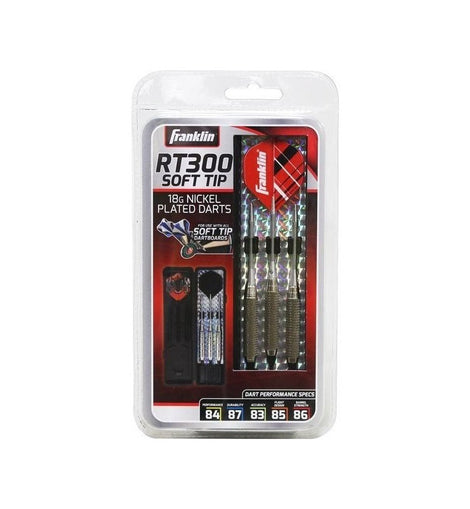 Set De 3 Dardos Franklin Sports Rt300 Nickel Metalicos Tiro
