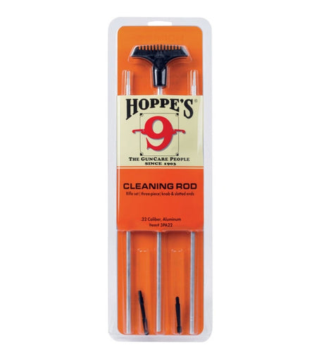 Kit Varillas Aluminio Hoppe´s Para Limpieza Rifle Cal .22