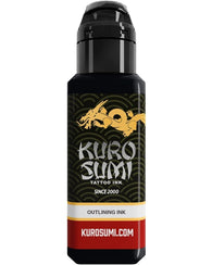 Tinta Para Tatuajes Kuro Sumi Negro Intenso 6 Oz Tattoo Ink