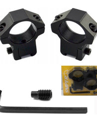 Anilletas 11mm Montura 1  Rifle Riel Mira Telescopica Tactic