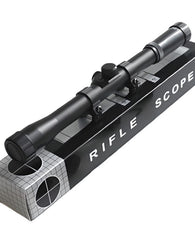 Mira Telescopica 4x20 Rifle Deportivo Ballesta Reticula Base