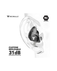 Tapones Moldeables Oido Tiro Protector Decibullz 31db Orejer
