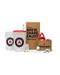 Kit Set De Preparacion Cerveza Artesanal Fermentador 20 Litr