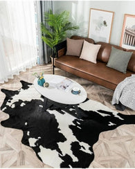 Tapete De Piel De Vaca Alfombra Piel Para Sala Gigante Cuero