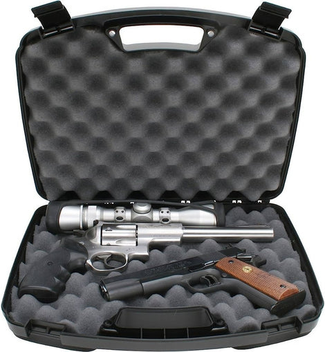 Estuche Para Pistola Mtm Case-gard 2 Pistolas, Negro