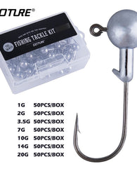 Anzuelo O Gancho Jig Head Uso Rudo Agua Salada Y Dulce Señue