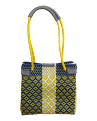 Bolsa Elegante De Toquilla Plastica Ecologica Hecha A Mano