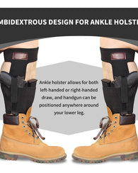 Combo Funda Oculta Pistola Tobillera Holster Universal Porta