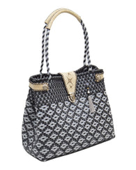 Bolsa Artesanal Plástico Para Dama  Bolso Tote Glitter