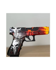 Funda Protector Skin Adherible Pistola Glock Calavera 25 17