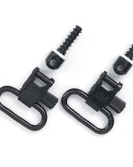 Par Anillos Portafusil Correa Rifle Escopeta Slinga Swivels