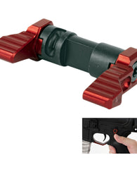 Selector De Seguro Ambidiestro Ar15 Pieza De Repuesto Rojo