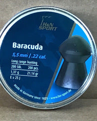 H&n Baracuda .22 Cal Diábolos Round Nose Paquete De 200 5.5