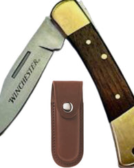Navaja De Campismo Y Caza Winchester Plegable Cuchillo Pesca