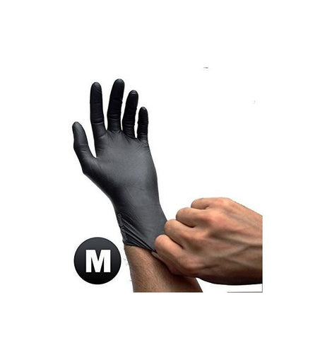 Guantes Para Tatuar Negros Piercing Tattoo Tatuaje Esterili