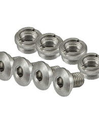 Tornillos Y Bujes Cachas Colt 1911 Goverment Office Plateado