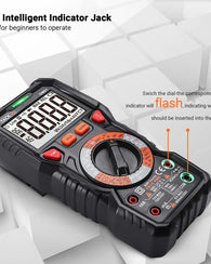 Multimetro Profesional Digital Con Auto Rango Super Completo