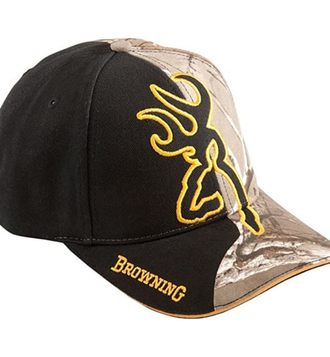 Gorra Browning Original Camouflage Con Negro Cachucha Caza