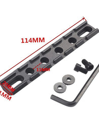 Adaptador Base Montura De 20 Mm Picatinny Riel Ar 15 Rifle
