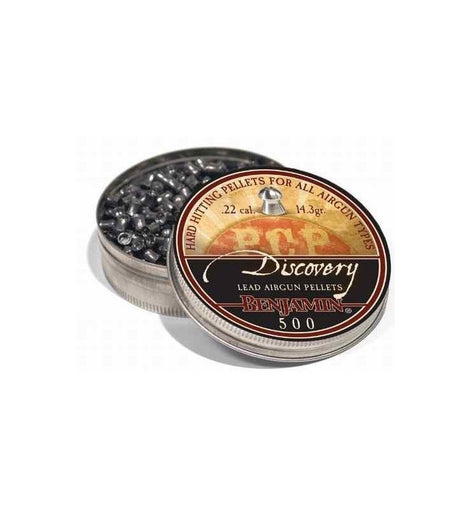 Diabolos Benjamin Discovery .22 Punta Hueca 14.3gr 500 Pzs