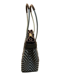 Bolsa Mexicana Tejida A Mano Con Toquilla Para Mujer