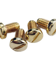 Tornillos Agarre Cacha Pistola Colt 1911 Chapa Oro 24k Slot