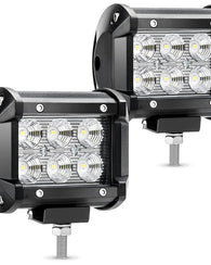 Faros Led 4x4 Off Road Barra Moto Lancha Jeep Cuatri Atv Wra