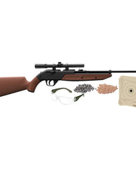 Kit De Rifle Aire Crosman 760 Bbs -gafas Y Objetivos