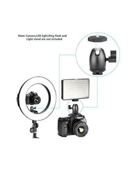 Adaptador Mini Rotula Con Bloqueo Lock And Hot Shoe Neewer