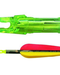 Nocks Para Flecha Allen Fosforecentes Culatines Carbon Alumi