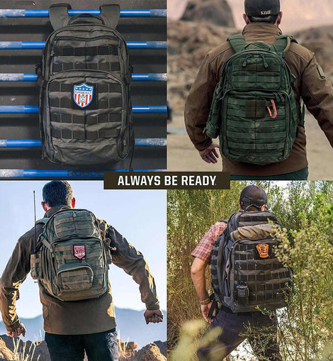 Mochila Tactica Militar 5.11 Rush72 Multi Camo 55 Litros Bac Mitiendota