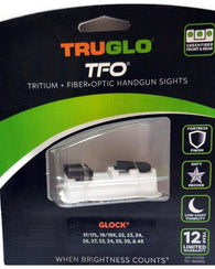 Miras Para Pistola Glock Fibra Optica + Tritium Truglo 25 17