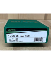 Set De Dados Para Recarga Rcbs Cartucho Rifle Varios Calibre