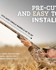 Etiquetas Vinil 3m Camuflaje Rifle Escopeta Decorativa Camo