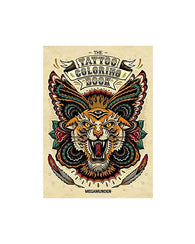 Libro Diseño Tatuajes Tattoo Colorear Ejemplos