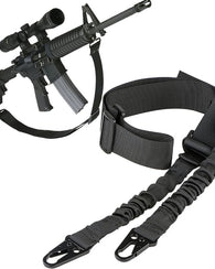 Portafusil Tactico 2 Puntos Bungee Sling Militar Correa Cabe
