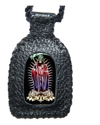 Escapulario Imagen De La Santa Muerte Arcoíris De La Suerte