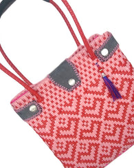 Elegante Bolsa Toquilla Hecha A Mano Para Mujer Color Pastel