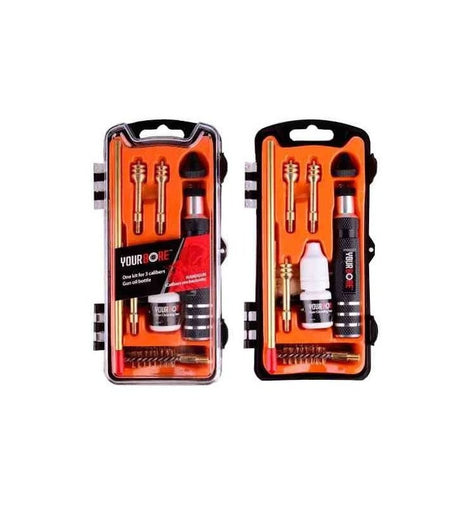 Kit De Limpieza Para Pistolas Calibres 380 9mm 357 38 40 45