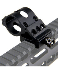 Adaptador O Montura Lateral Picatinny Riel 45 Grados Lampara