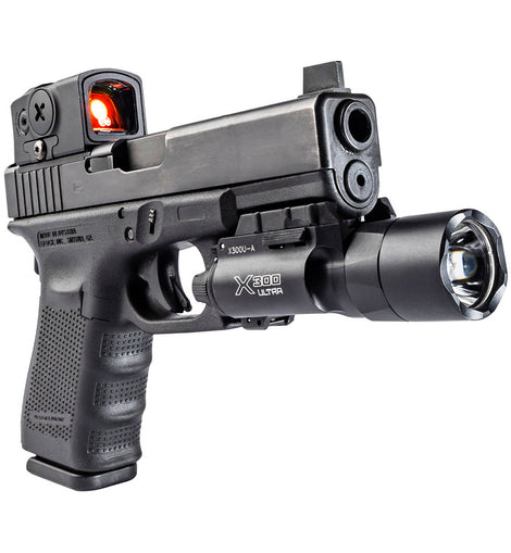 Lampara Tactica Pistola Glock Riel Beretta Estrobo X300 Lint