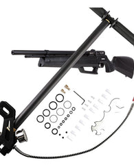 Bomba Pcp 3 Etapas Alta Presion Rifle 300 Bar 4500 Psi Aire
