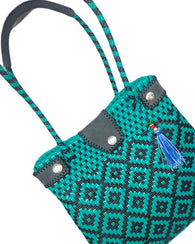 Bolsa Artesanal Toquilla Hecha A Mano Para Dama Tote