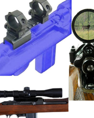 Bases Con Anilletas O Montura Rifle M1 Carabina Mira 1