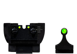 Par De Miras Con Fibra Rifle Ruger 10/22 Delante Trase Hiviz