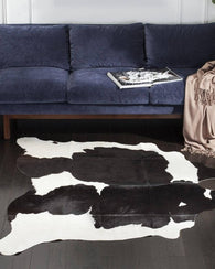 Alfombra Tapete Piel De Vaca Jumbo Cuero Natural Decoracion
