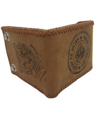 Cartera Caballero Piel Genuina Handmade Billetera Tigre