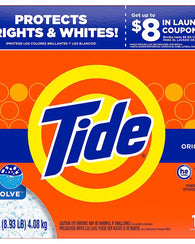 Detergente Para Ropa En Polvo Tide Jabón Original De 4.08 Kg